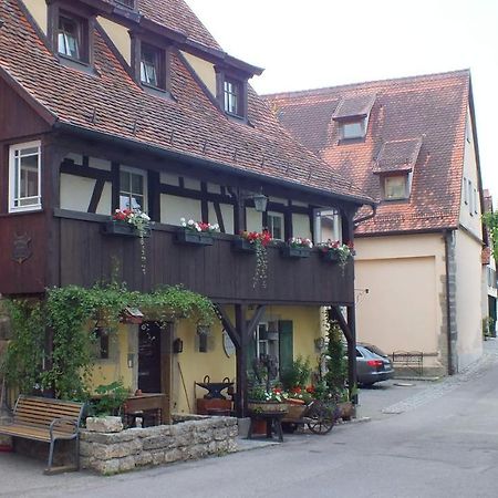 Hotel Gaestehaus Gerlinger Rothenburg ob der Tauber Exterior foto